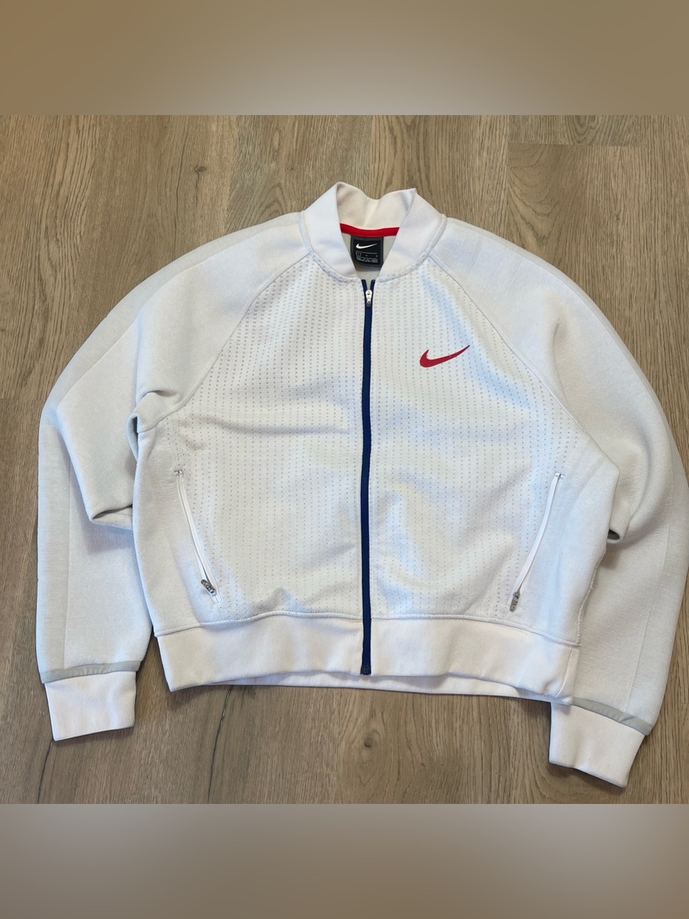 Nike Sportswear Tech Knit Track Jacket USA -Size L -CZ3619 100.